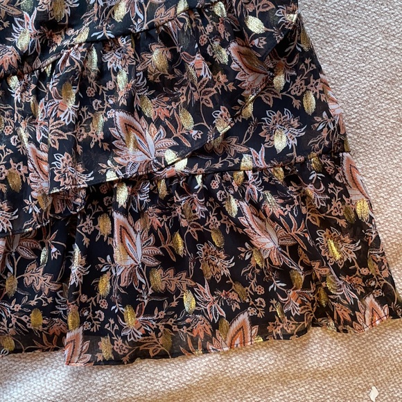 INC International Concepts Printed Surplice Mini Dress Cora Garden. - Picture 4 of 5